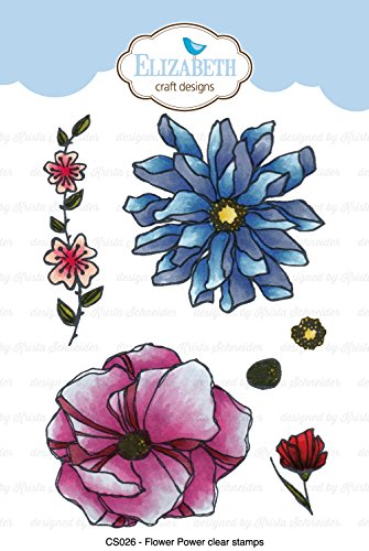 Algopix Similar Product 9 - Flower Power Clear Stamps