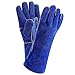 Algopix Similar Product 6 - DEKO Welding Gloves 14 inch Leather