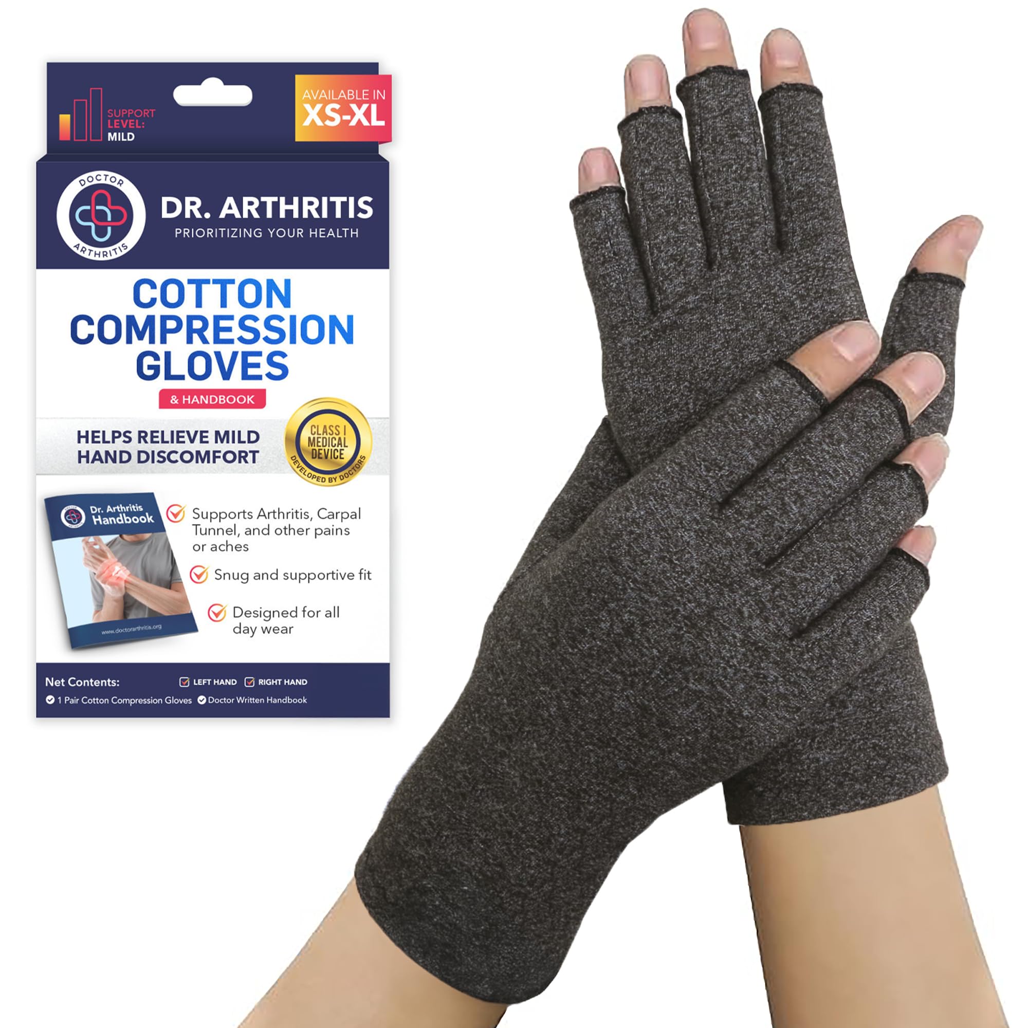 Algopix Similar Product 7 - Doctor Developed Compression Gloves for