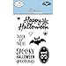 Algopix Similar Product 18 - Elizabeth Craft Designs Halloween Clear