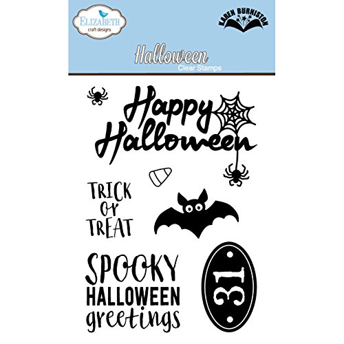 Algopix Similar Product 11 - Elizabeth Craft Designs Halloween Clear