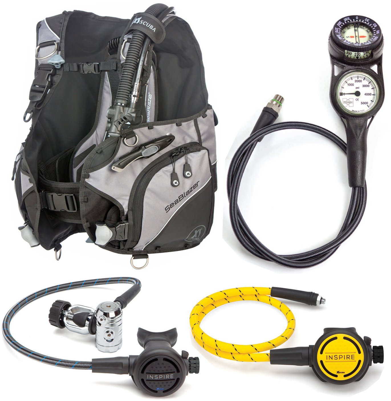 Algopix Similar Product 19 - XS Scuba Step It Up SeaBlazer BCD Dive