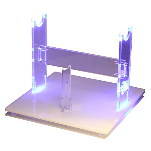 Algopix Similar Product 13 - LED Light Clear Acrylic Floating Stand