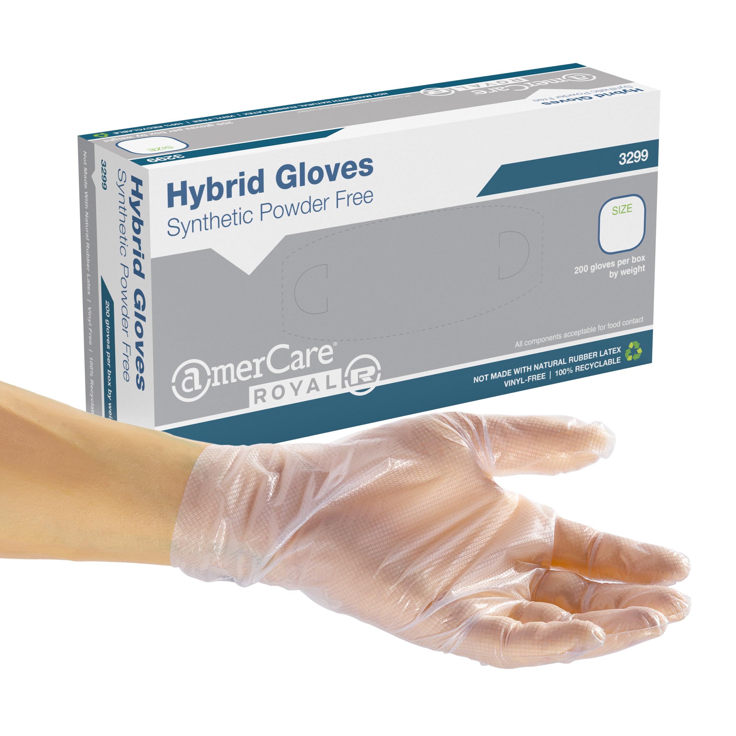 Algopix Similar Product 14 - AmerCare C2 Gen 10 Hybrid Powder Free