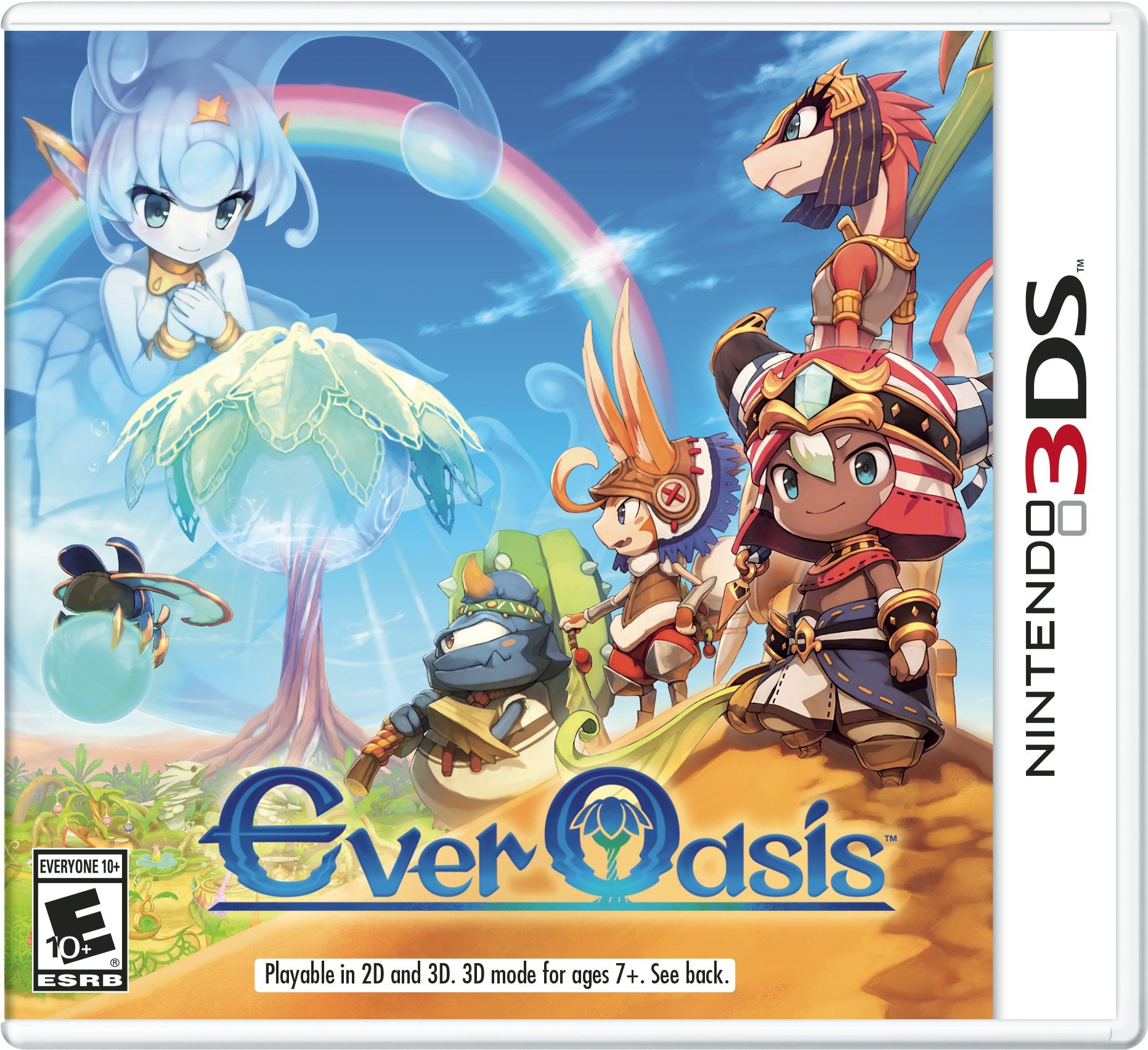 Algopix Similar Product 20 - Ever Oasis - Nintendo 3DS