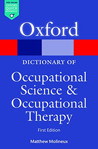 Algopix Similar Product 7 - A Dictionary of Occupational Science