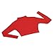 Algopix Similar Product 14 - Turtleneck Midriff Red