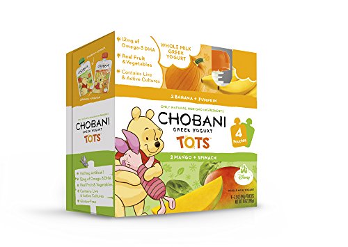 Algopix Similar Product 4 - Chobani Tots 15 Mango SpinachBanana