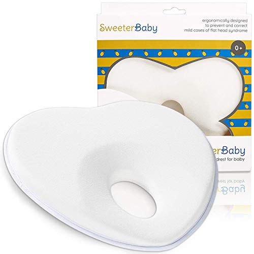 Algopix Similar Product 13 - Baby Pillow for Flat Head Prevention