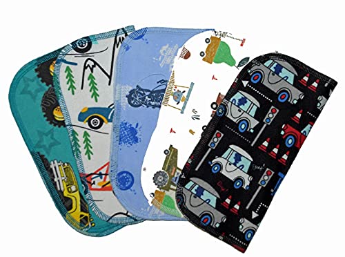 Algopix Similar Product 1 - 1 Ply Printed Flannel Little Wipes 8x8