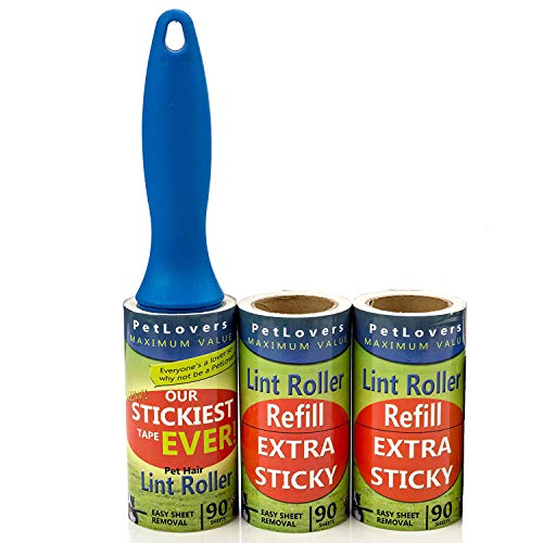 Algopix Similar Product 15 - PetLovers Extra Sticky Lint Rollers