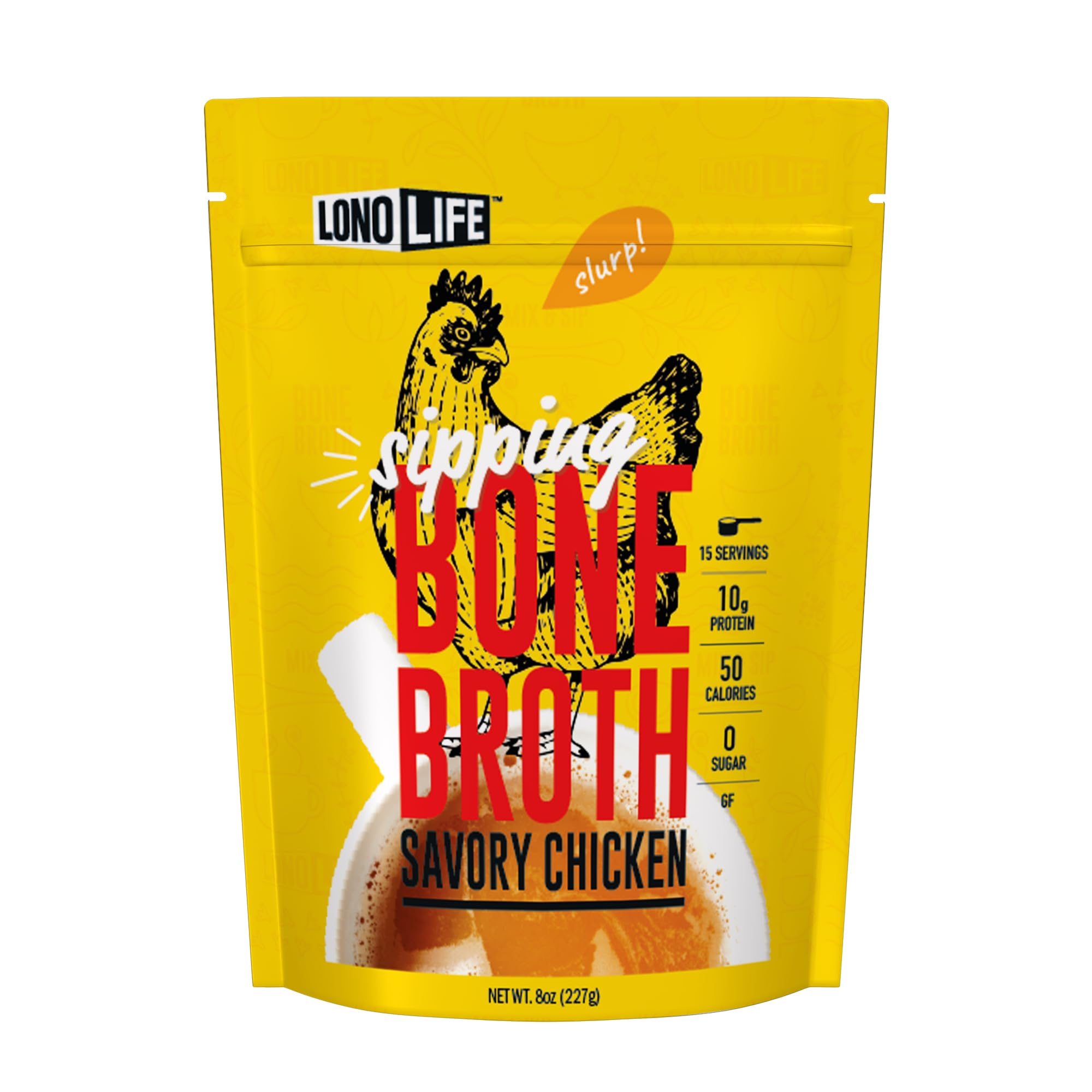 Algopix Similar Product 17 - LonoLife Chicken Bone Broth Powder Mix