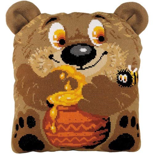 Algopix Similar Product 20 - RIOLIS 1590 Teddy Bear Cushion