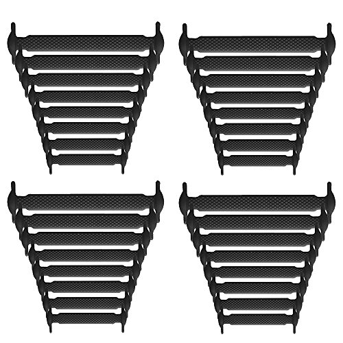 Algopix Similar Product 4 - LattoGe 2 Pairs  No Tie Shoelaces