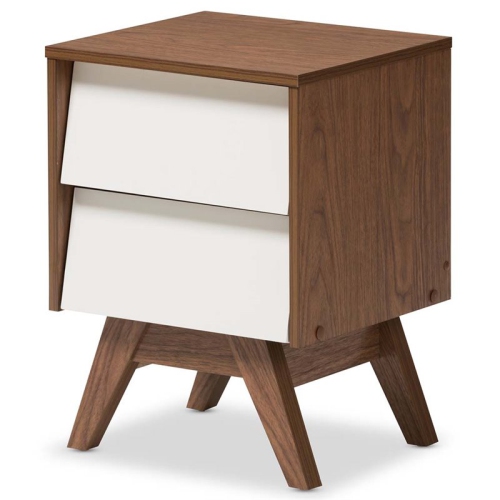 Algopix Similar Product 4 - Baxton Studio Nightstands 2Drawer