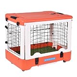 Algopix Similar Product 3 - 36 Dog Pet Kennel Cage 4 Door Folding