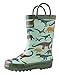 Algopix Similar Product 15 - OAKI Kids Rubber Rain Boots with