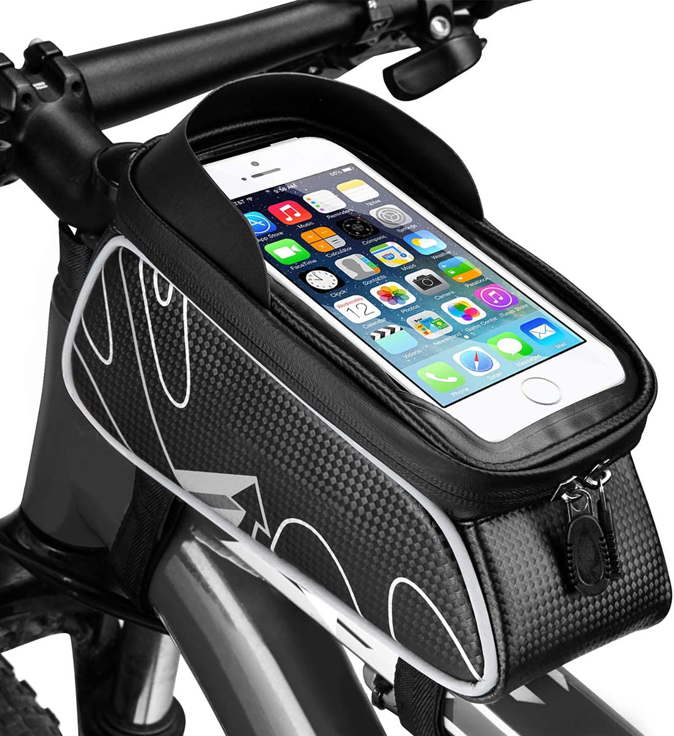 Algopix Similar Product 18 - VANWALK Bike Bag with Phone Holder for