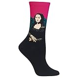 Algopix Similar Product 19 - Hot Sox Womens Dress Crew Mona Lisa