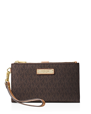 Algopix Similar Product 15 - Michael Kors Adele DoubleZip Wristlet