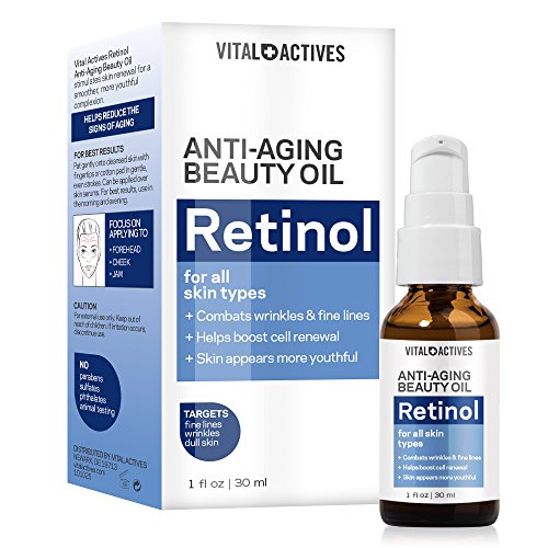 Algopix Similar Product 9 - Vital Actives Retinol Beauty Oil