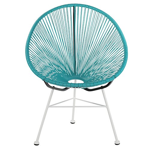 Algopix Similar Product 13 - Acapulco Lounge Chair Blue with White