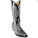 Algopix Similar Product 7 - Ferrini Mens Lizard Belly Black RToe