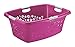 Algopix Similar Product 10 - Rotho Flowers Laundry Basket Pink 50
