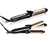 Algopix Similar Product 5 - 6th Sense 2 in 1 Mini Flat Iron Curling