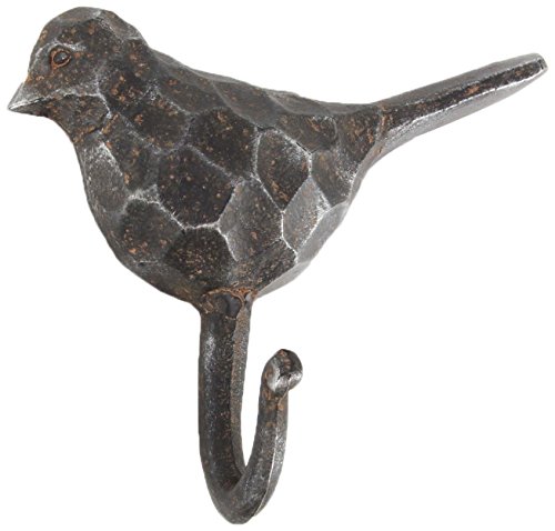 Algopix Similar Product 16 - Benzara Antiqued Metal Bird Hook