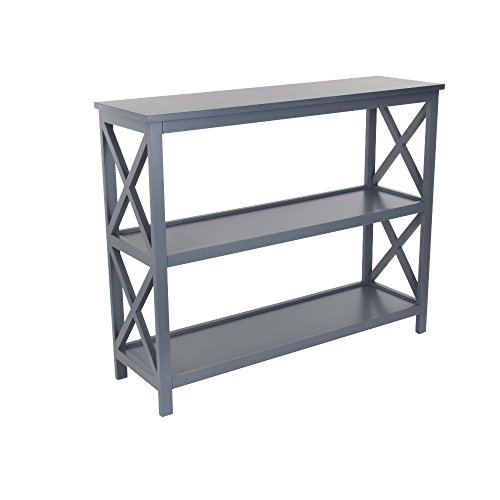 Algopix Similar Product 1 - Benzara Winsome Wood Shelf, Gray