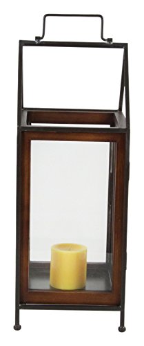 Algopix Similar Product 19 - Benzara Vintage Style Wooden Glass
