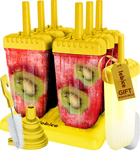 Algopix Similar Product 2 - Popsicle Molds Set  BPA Free  6 Ice