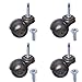 Algopix Similar Product 17 - Podoy Antique Casters Set of 4 Rolling