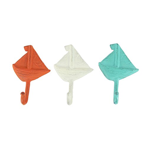 Algopix Similar Product 13 - Benzara Many Hued Sailboat Hook