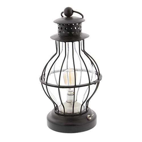 Algopix Similar Product 17 - Benzara Bewitching Metal LED Lantern