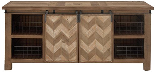 Algopix Similar Product 2 - Benzara Ajanta Wood Console Cabinet 70