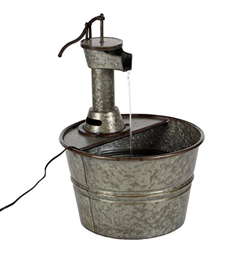 Algopix Similar Product 5 - Benzara Clannish Metal Water Fountain