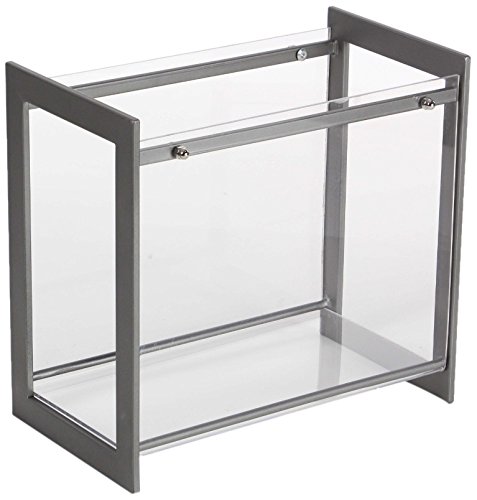 Algopix Similar Product 18 - Benzara Stylish Gray Metal Acrylic