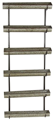 Algopix Similar Product 3 - Benzara Metal Wall Distressed Look