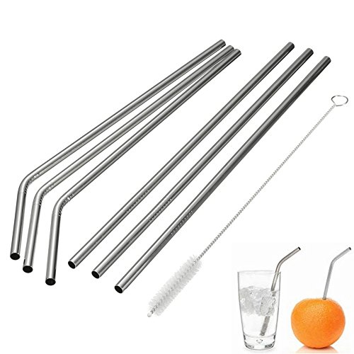 Algopix Similar Product 14 - MIXIAO Stainless Steel Drinking Straws