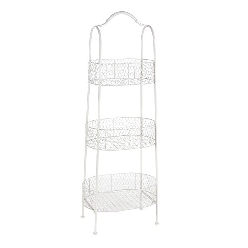 Algopix Similar Product 14 - Benzara Undyed 3 Tier Basket