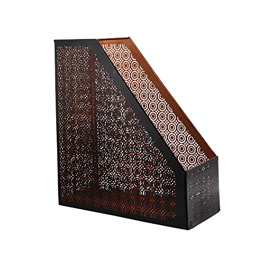 Algopix Similar Product 6 - Benzara Carved Hollow Office Desk File