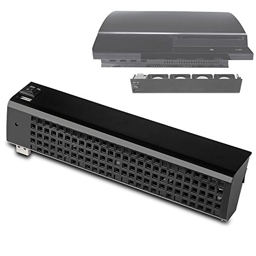 Algopix Similar Product 15 - MaxLLTo Black 4 USB QUIET COOLING