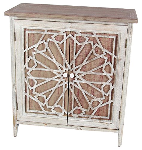 Algopix Similar Product 13 - Benzara Boomer Wood Cabinet