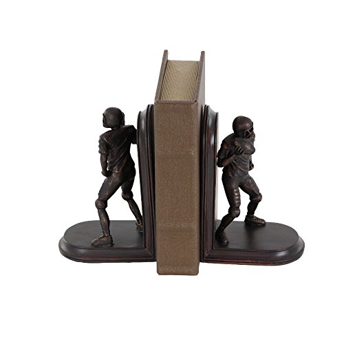 Algopix Similar Product 16 - Benzara Soccer Player, Brown Bookend
