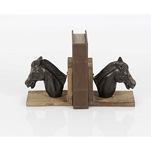 Algopix Similar Product 11 - Benzara BM118214 Horse Head Wooden