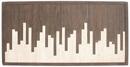 Algopix Similar Product 16 - Benzara Attractive Wood Wall Panel Décor