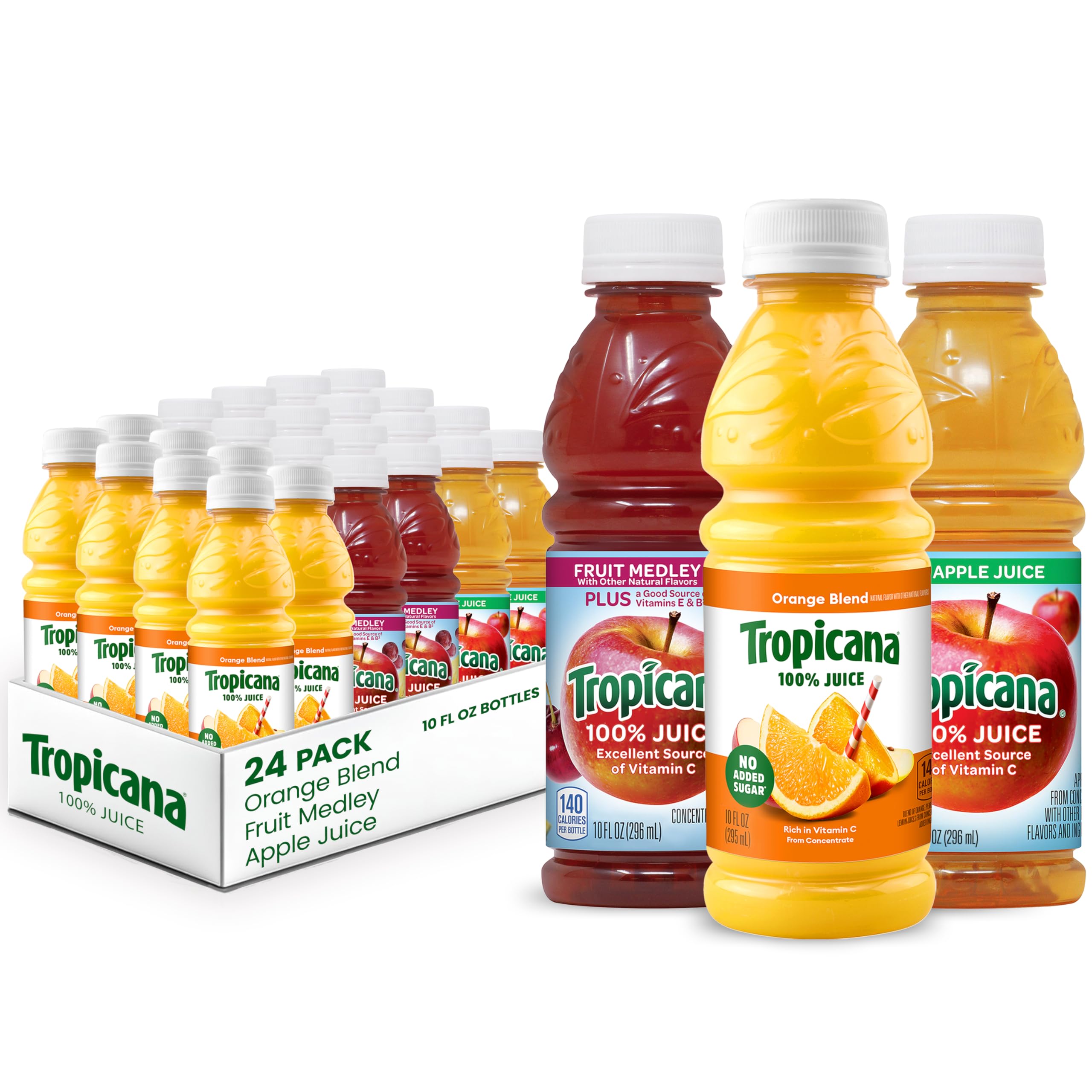 Algopix Similar Product 4 - Tropicana 100 Juice 3flavor Classic