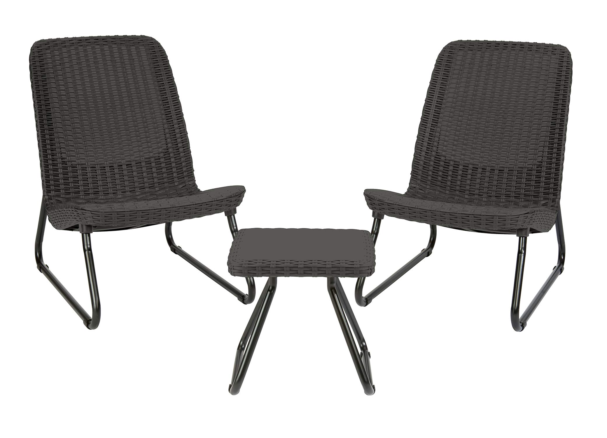 Algopix Similar Product 10 - Keter Rio 3 Piece Resin Wicker Patio